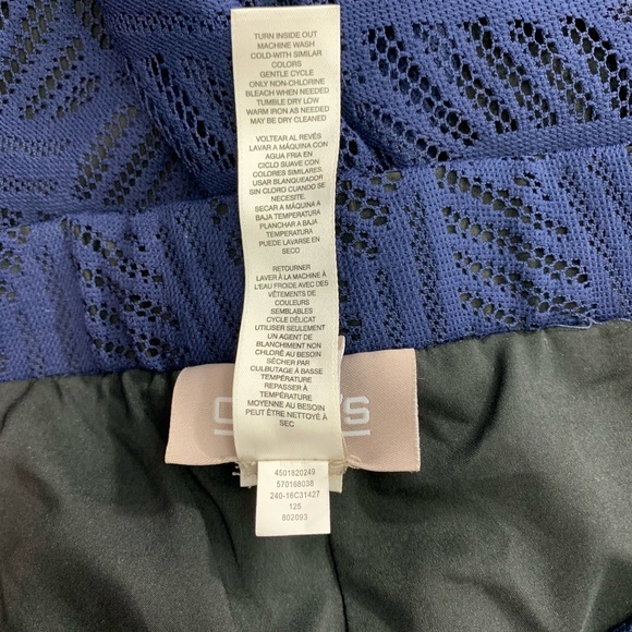 Chico’s / Palazzo Crochet Blue Black - Picture 6 of 7